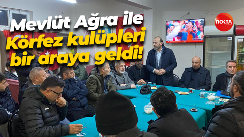 Mevlüt Ağra ile Körfez kulüpleri bir araya geldi!