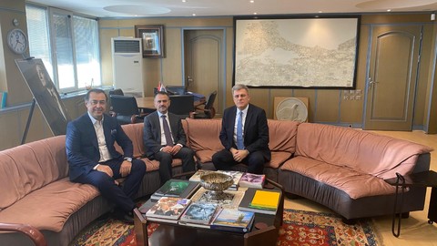 Vali Aktaş, Nuh Çimento Sanayi A.Ş. ’yi ziyaret etti