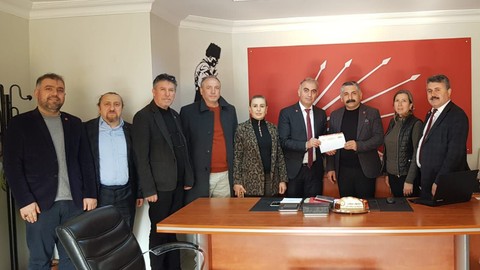 Saadet Partisi Gebze teşkilatından CHP Gebze İlçe Başkanına ziyaret