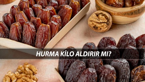 RAMAZANDA HURMA YİYENLER DİKKAT: Hurma Kilo Aldırır Mı? Sahurda Süt ve Hurma Zayıflatır Mı?
