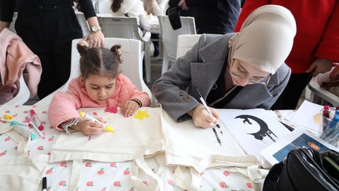Bu atölyede keyifli zaman geçiyor