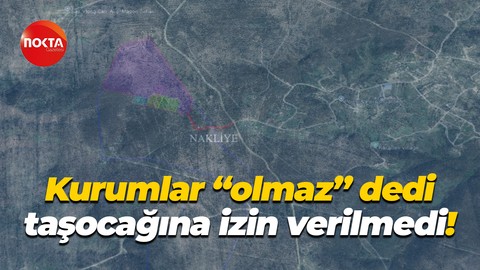 Essa Company Maden İşletmeleri A.Ş.'nin Kocaeli'de kurmak istediği taşocağına izin verilmedi