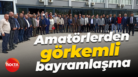 Kocaeli'de amatörlerden görkemli bayramlaşma