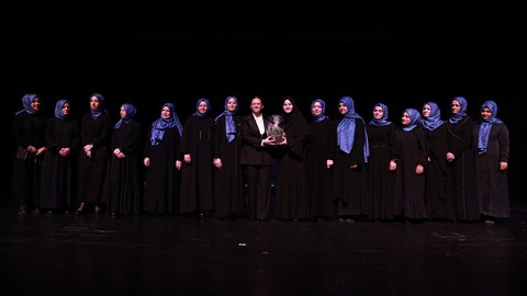 Heyecanla yarıştılar: Bu yarışmada kaybeden olmadı