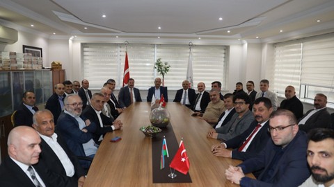 Kocaeli Gümüşhaneliler Vakfı’ndan çoşkulu bayramlaşma