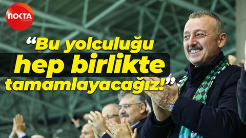 Tahir Büyükakın: Bu yolculuğu hep birlikte tamamlayacağız!