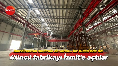 Marmara Siegener’in İzmit’teki yeni fabrikası tamamlandı! Büyümeye devam ediyorlar