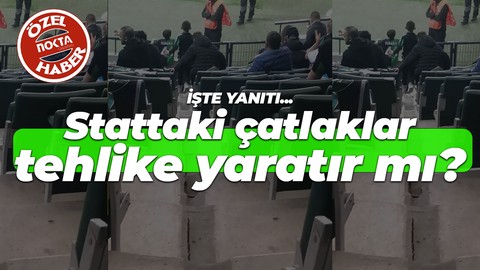 Kocaeli Stadı’ndaki çatlaklar tehlike yaratır mı? İşte yanıtı…