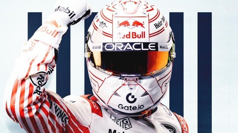 Pole pozisyonu da onun rekor da onun: Japonya'da ilk sıra Max Verstappen'in!