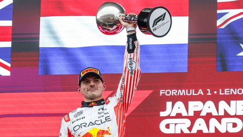 Japonya'da galibiyetin adı Max Verstappen!