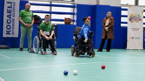 Türkiye Boccia Şampiyonası Kocaeli'de başladı