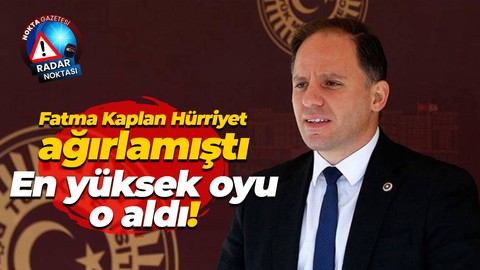 Fatma Kaplan Hürriyet ağırlamıştı… En yüksek oyu o aldı!