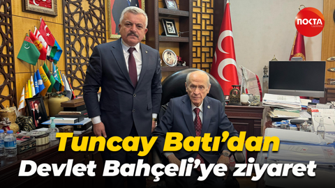 Tuncay Batı’dan Devlet Bahçeli’ye ziyaret