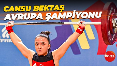 Cansu Bektaş, üst üste 3. kez Avrupa şampiyonu