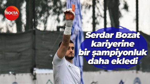 Serdar Bozat, kariyerine bir şampiyonluk daha ekledi