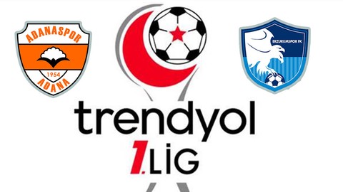 ADANASPOR - ERZURUMSPOR FK MAÇ YAYINI : Adanaspor-Erzurumspor FK Maçı Hangi Kanaldan İzlenir?