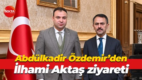 Kocaeli Ülkü Ocakları Başkanı Abdülkadir Özdemir'den Vali İlhami Aktaş'a ziyaret