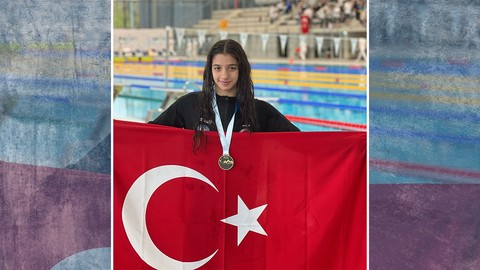Gölcüklü sporcu Ela İşcan'dan büyük başarı