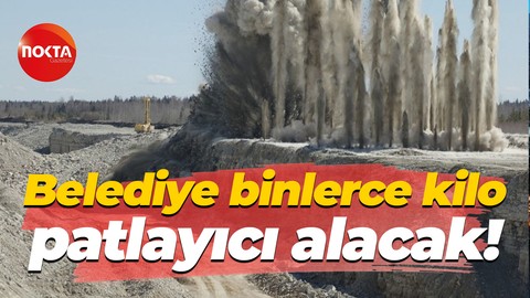 Kocaeli Büyükşehir Belediyesi binlerce kilo patlayıcı alacak!