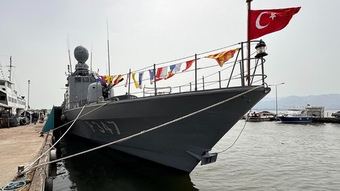 TCG Fırtına 23 Nisan'da ziyarete açılacak!
