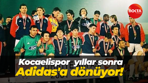 Kocaelispor yıllar sonra Adidas'a dönüyor!