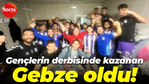 Gençlerin derbisinde kazanan Gebze oldu!