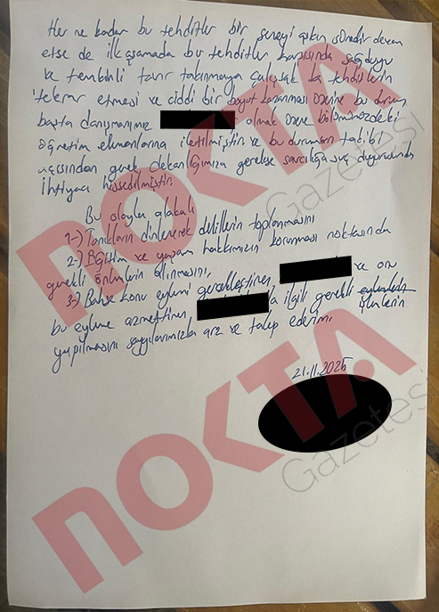 Üniversite öğrencileri arasında ölüm tehdidi iddiası! - Resim : 1