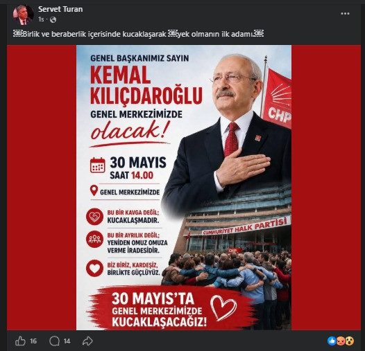 Kocaeli’den Kılıçdaroğlu’na bayram desteği: Tek yürek olmanın ilk adımı - Resim : 1