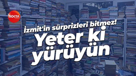 İzmit’te sessizce çalışmaya devam eden Melal Sahaf’ı hiç duydunuz mu?