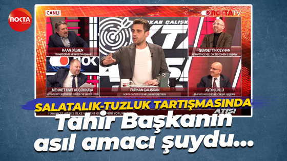 Salatalık-tuzluk tartışmasında Tahir Büyükakın’ın asıl amacı şuydu…