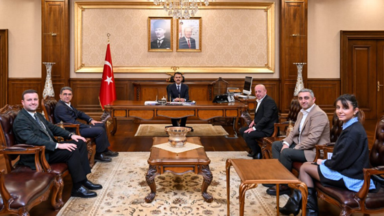 Kocaeli Toplu Taşımacılar Birliği Derneğinden (KOTAB) Vali Aktaş’a ziyaret