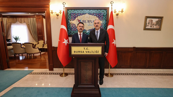 İlhami Aktaş'tan, Vali Erol Ayyıldız'a ziyaret