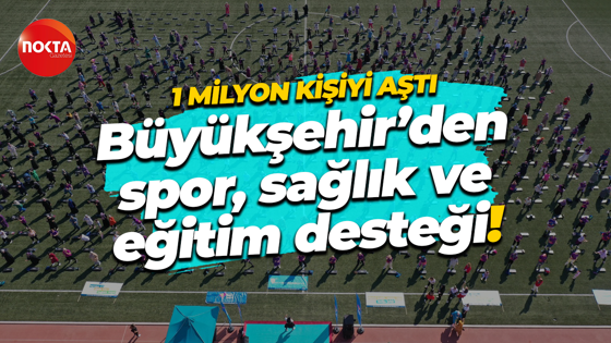 Kocaeli Büyükşehir Belediyesi’nden spor, sağlık ve eğitime tam destek