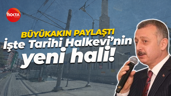 Tahir Büyükakın, Halkevi'nin yeni halini paylaştı: 14 Ocak’ta halkımızın hizmetine sunuyoruz
