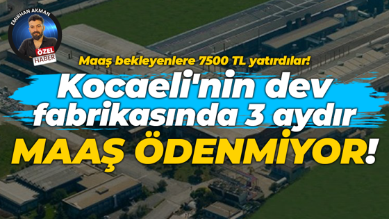 Bocchi Sanikey Seramik’te işçiler 3 aydır maaş bekliyordu… Patron 7500 TL yatırdı!