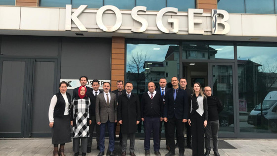 Vali İlhami Aktaş’tan KOSGEB ziyareti