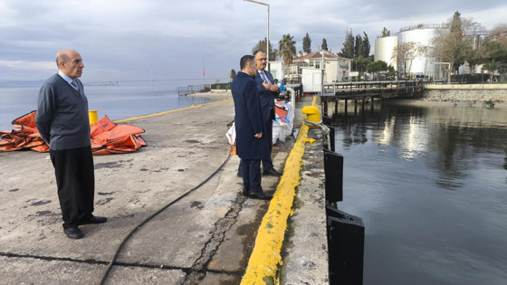 İlhami Aktaş, Tavşancıl Karayolları İkmal Müdürlüğü'nde inceleme yaptı
