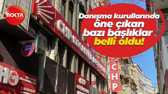 CHP Kocaeli’de danışma kurullarının öne çıkan başlıklar belli oldu!