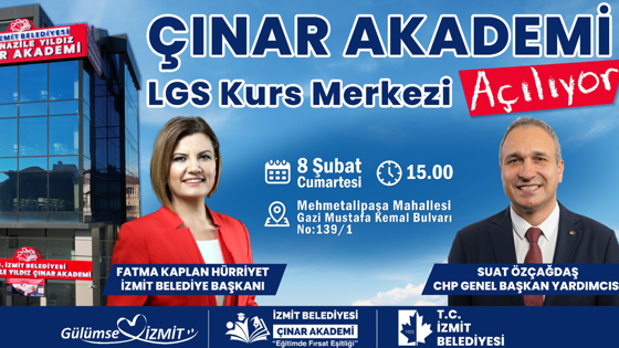 Ali & Nazile Yıldız Çınar Akademi LGS Merkezi açılıyor