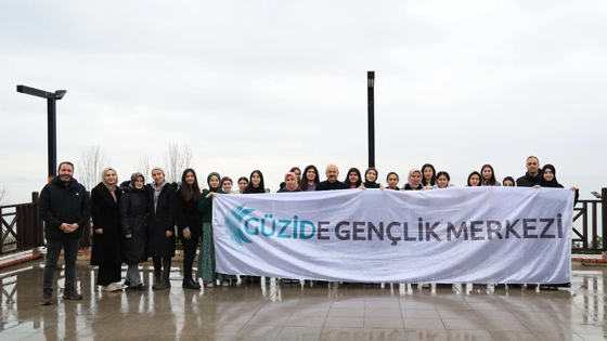 Güzide Gençlik Merkezi gençleri kış kampında!