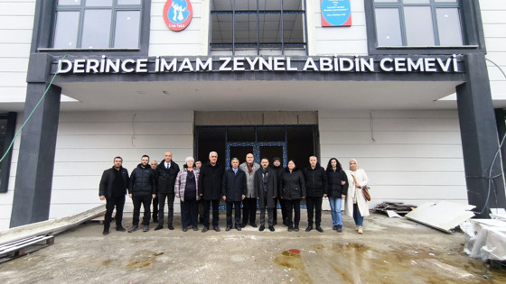 Kocaeli Valisi İlhami Aktaş, Derince Cemevi İnşaatını inceledi