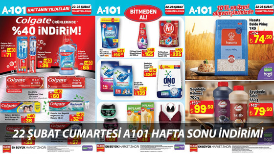 A101 22 ŞUBAT HAFTANIN YILDIZLARI | Ağız Bakım Suyu, Bulaşık Makinesi Deterjanı A101'den Ne Alınır?