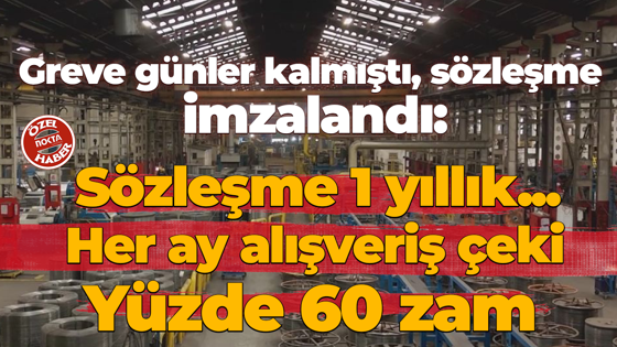 Grev için gün sayan Çokyaşar Halat’ta imzalar atılmıştı! Detaylar ortaya çıktı