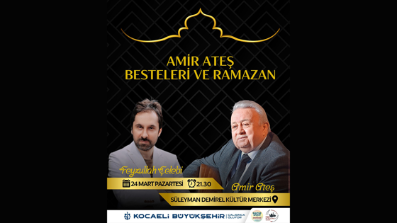 Amir Ateş besteleri musiki severlerle buluşacak