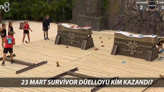 SURVİVOR KİM ELENDİ DÜN AKŞAM? 23 Mart Survivor Düelloyu Kim Kazandı?