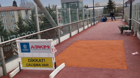 Kocaeli Büyükşehir Belediyesi'nden üstyapı çalışması!
