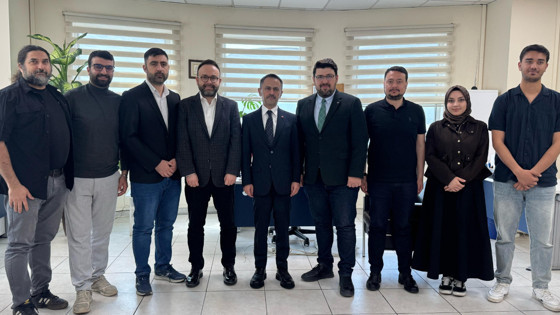 İlhami Aktaş’tan, Anadolu Ajansı’na kuruluş yıldönümü ziyareti