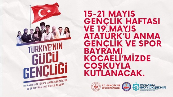 15-21 Mayıs Gençlik Haftası’nda spora doyacağız!