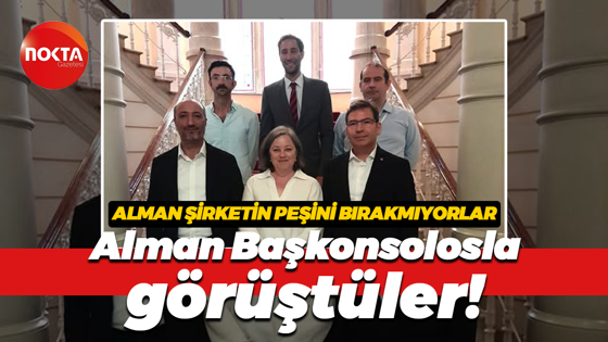 Birleşik Metal İş Sendikası Alman sermayeli Erlau’nun peşini bırakmıyor! Başkonsolosa gittiler