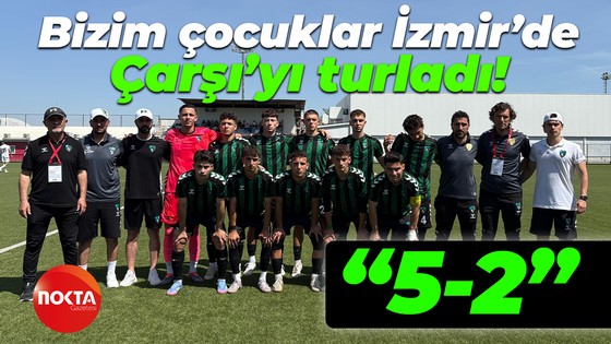 Bizim çocuklar İzmir’de Çarşı’yı turladı! “5-2”